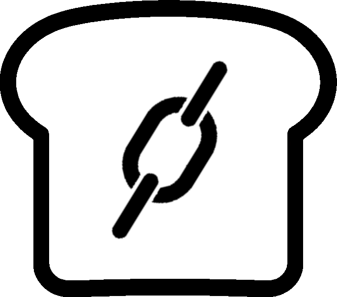 Icon used to identify breadboard style connections on a protoboard