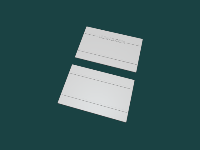 Render of Thin Flexible Solder Paste Spreader Card